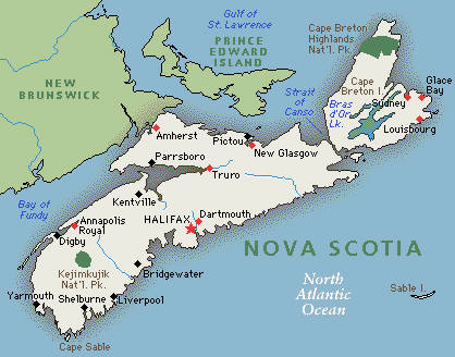 map of nova scotia Nova Scotia Map Google Map Of Nova Scotia Canada Gmt