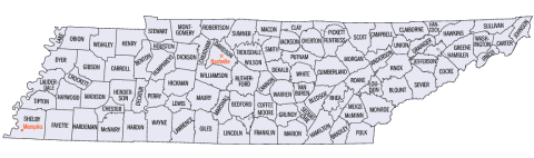 Tennessee Counties Gmt
