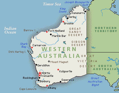 Australia Western Time Zone